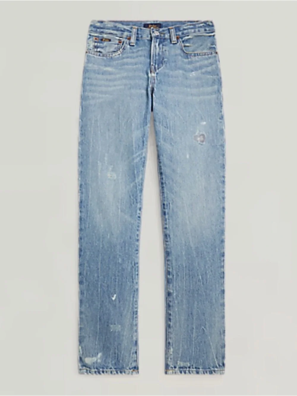 NWT POLO Ralph Lauren Boys The Sullivan Slim Distressed Jeans - 14